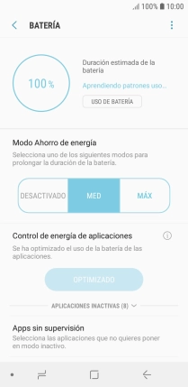 Pulsa la tecla de inicio para terminar y regresar a la pantalla de inicio. Pulsa la tecla de inicio para terminar y regresar a la pantalla de inicio.