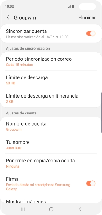 Pulsa el indicador junto a Pulsa el indicador junto a
