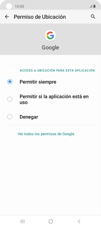 Pulsa el ajuste deseado. Pulsa el ajuste deseado.