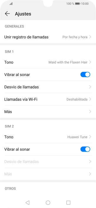 Pulsa Desvío de llamadas. Pulsa Desvío de llamadas.
