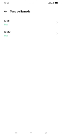 Pulsa la tarjeta SIM deseada. Pulsa la tarjeta SIM deseada.