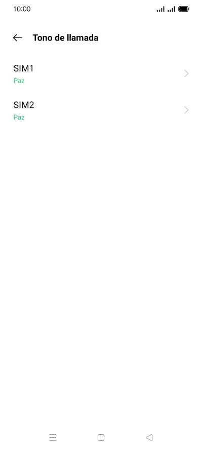 Pulsa la tarjeta SIM deseada. Pulsa la tarjeta SIM deseada.