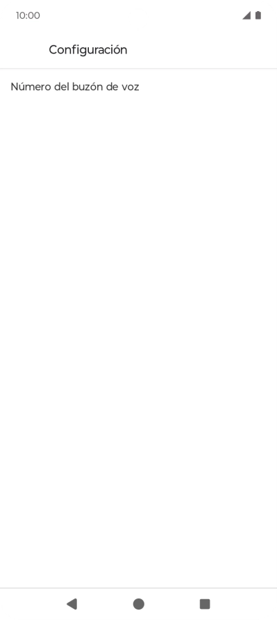 Pulsa Número del buzón de voz. Pulsa Número del buzón de voz.