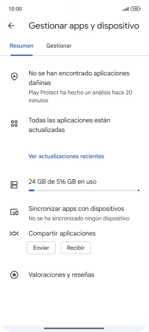 Pulsa Gestionar. Pulsa Gestionar.