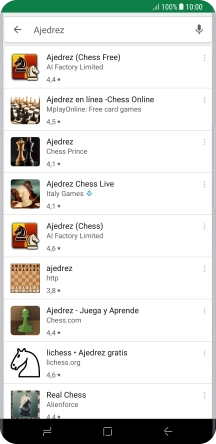 Pulsa la app deseada. Pulsa la app deseada.