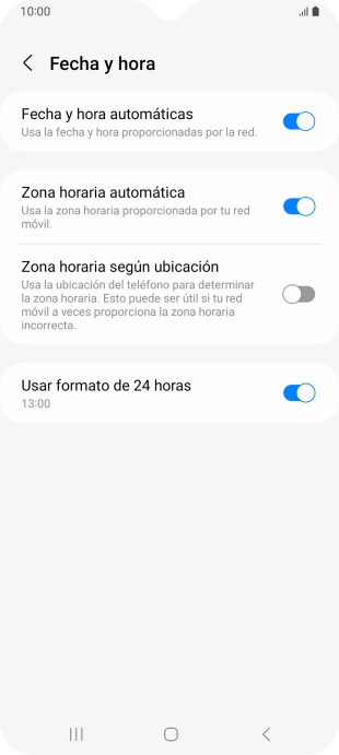 Pulsa la tecla de inicio para terminar y regresar a la pantalla de inicio. Pulsa la tecla de inicio para terminar y regresar a la pantalla de inicio.