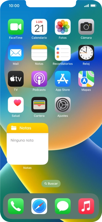 Si utilizas un grupo de widgets: Desliza el dedo hacia arriba o hacia abajo sobre el grupo para seleccionar el widget deseado. Si utilizas un grupo de widgets: Desliza el dedo hacia arriba o hacia abajo sobre el grupo para seleccionar el widget deseado.