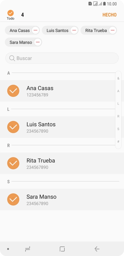 Pulsa HECHO. Pulsa HECHO.