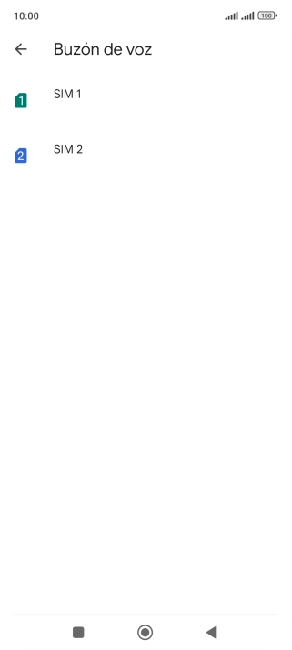 Pulsa la tarjeta SIM deseada. Pulsa la tarjeta SIM deseada.