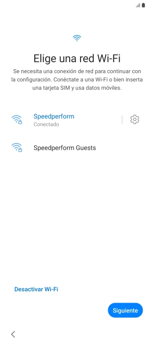 Pulsa Siguiente. Pulsa Siguiente.