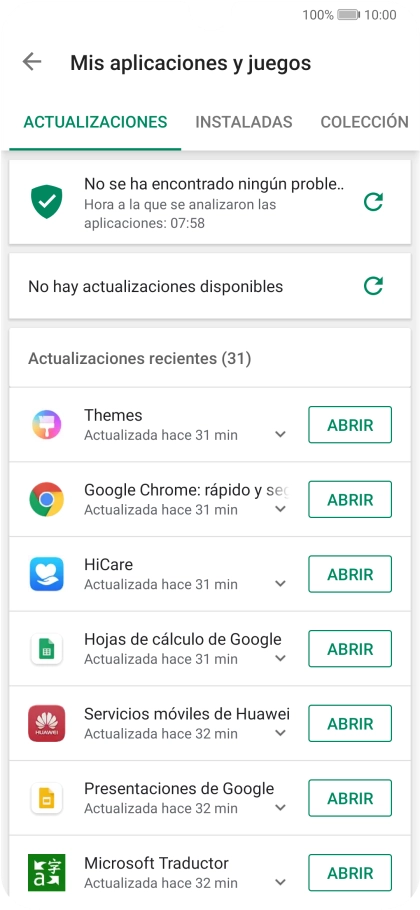 Pulsa INSTALADAS. Pulsa INSTALADAS.
