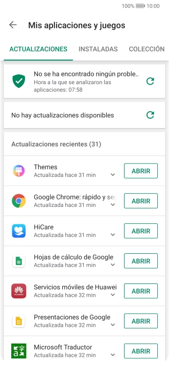 Pulsa INSTALADAS. Pulsa INSTALADAS.