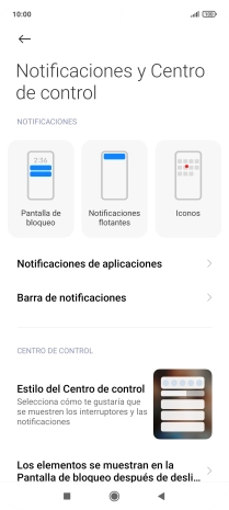 Pulsa Notificaciones de aplicaciones. Pulsa Notificaciones de aplicaciones.
