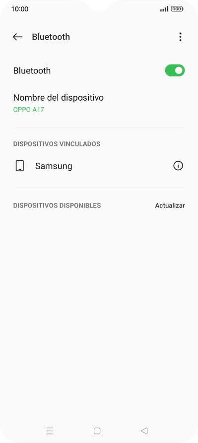 Pulsa la tecla de inicio para terminar y regresar a la pantalla de inicio. Pulsa la tecla de inicio para terminar y regresar a la pantalla de inicio.