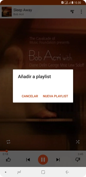 Pulsa NUEVA PLAYLIST. Pulsa NUEVA PLAYLIST.