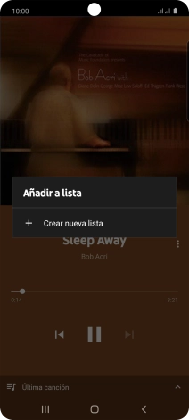 Pulsa Crear nueva lista. Pulsa Crear nueva lista.