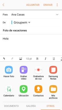 Pulsa Mis archivos y desplázate a la carpeta deseada. Pulsa Mis archivos y desplázate a la carpeta deseada.