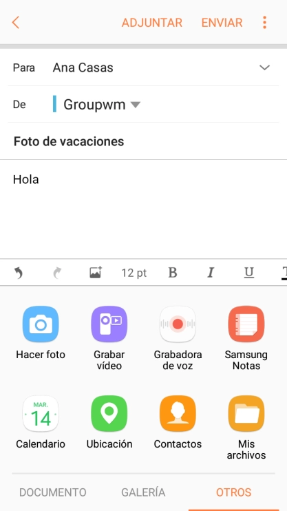 Pulsa Mis archivos y desplázate a la carpeta deseada. Pulsa Mis archivos y desplázate a la carpeta deseada.