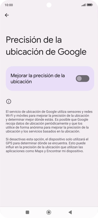 Si pulsas el indicador junto a Si pulsas el indicador junto a