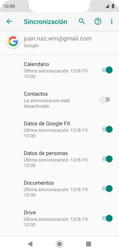 Pulsa el indicador junto a Pulsa el indicador junto a