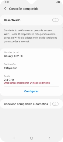 Pulsa Configurar. Pulsa Configurar.