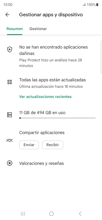 Pulsa Gestionar. Pulsa Gestionar.