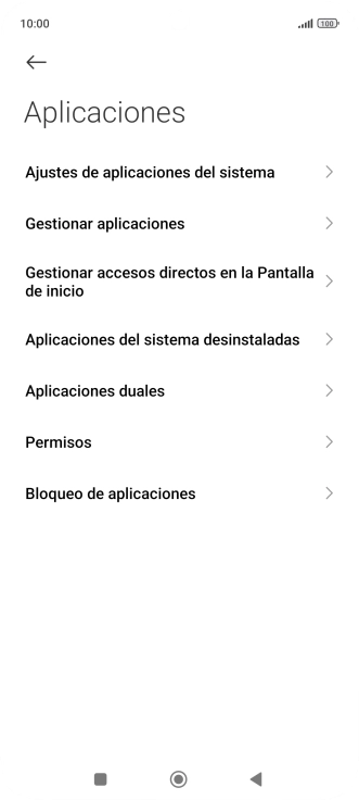 Pulsa Gestionar aplicaciones. Pulsa Gestionar aplicaciones.