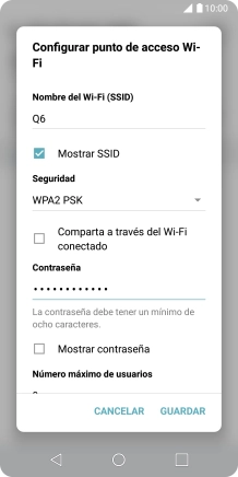 Pulsa GUARDAR. Pulsa GUARDAR.