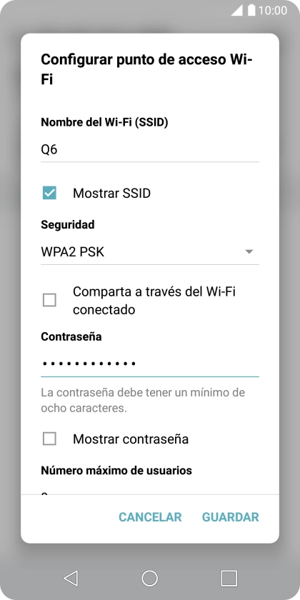 Pulsa GUARDAR. Pulsa GUARDAR.