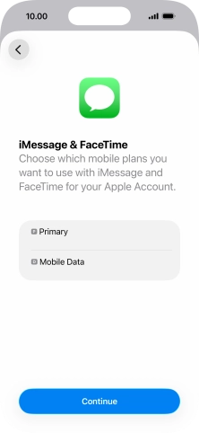 Press the required price plan. Press the required price plan.