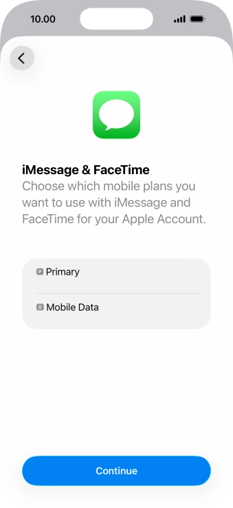 Press the required price plan. Press the required price plan.