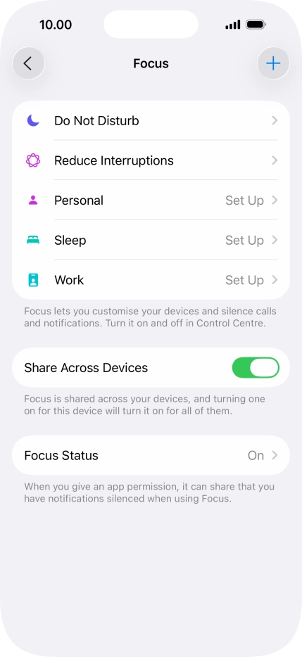 Press Do Not Disturb. Press Do Not Disturb.