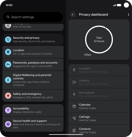 Press the required phone function. Press the required phone function.