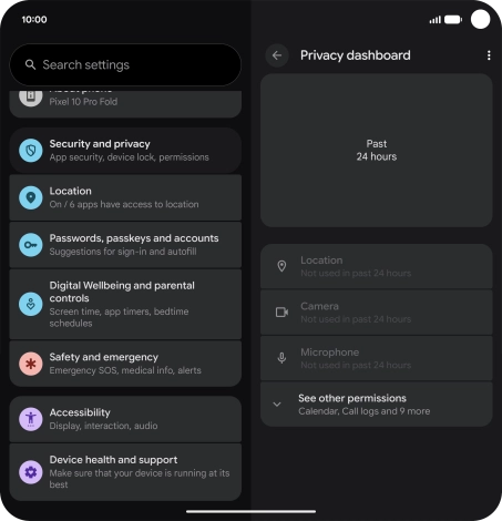 Press See other permissions. Press See other permissions.