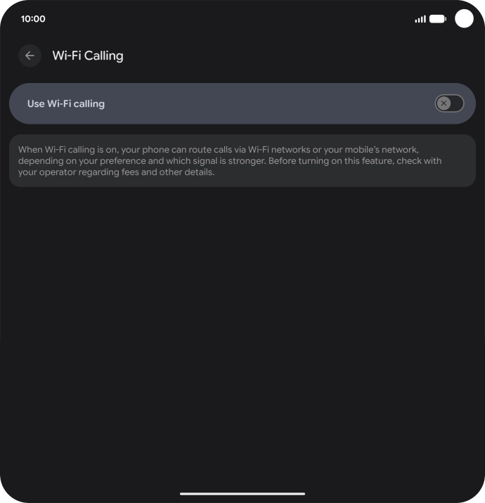 Press the indicator next to Press the indicator next to