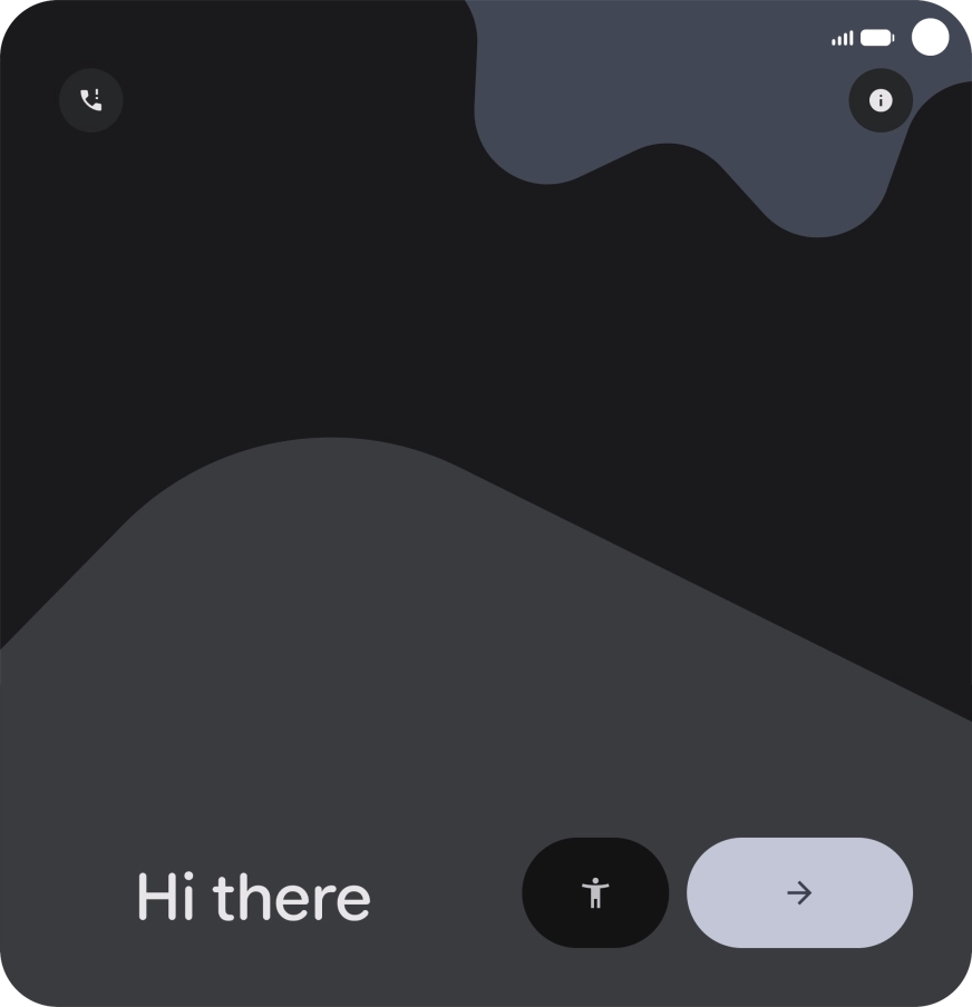 Press the help function icon and follow the instructions on the screen to select the required settings. Press the help function icon and follow the instructions on the screen to select the required settings.