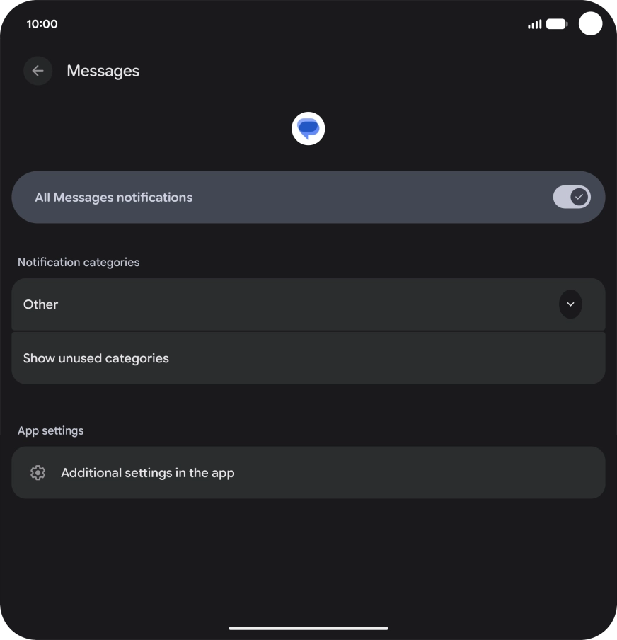 Press the indicator next to Press the indicator next to