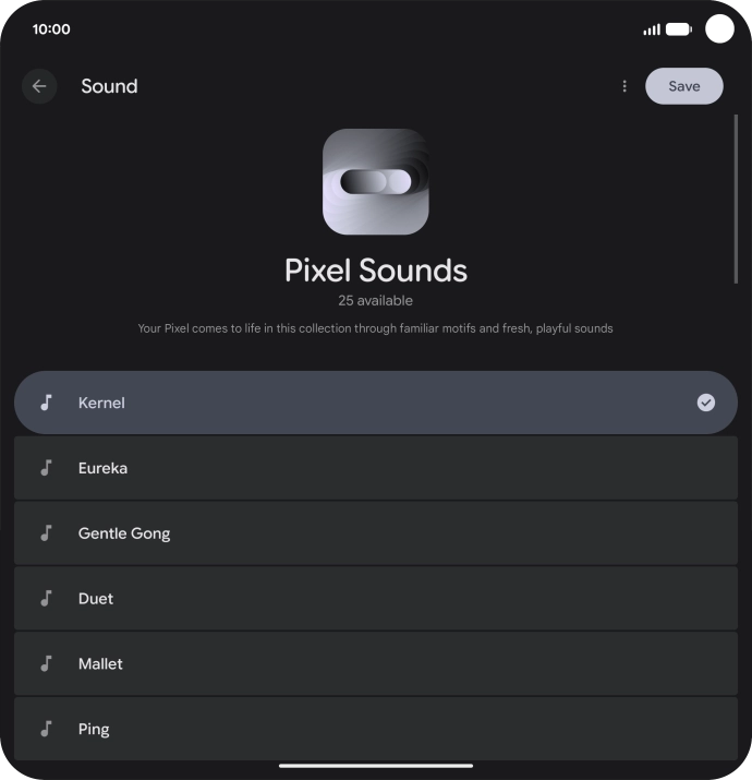 Press the required message tones to hear them. Press the required message tones to hear them.