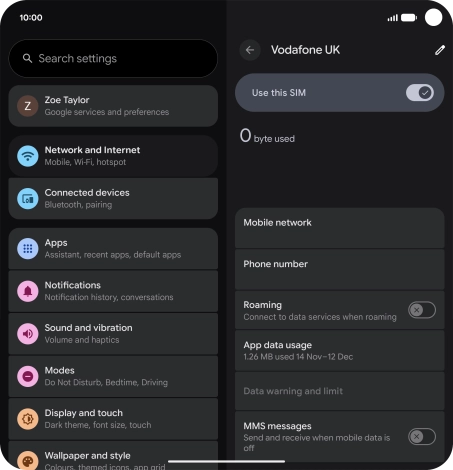 Press arrow left. Press arrow left.
