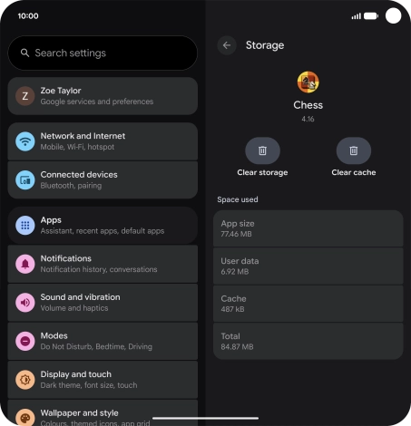 Press Clear cache. Press Clear cache.