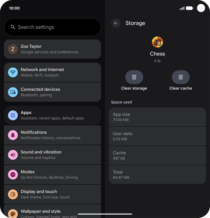 Press Clear cache. Press Clear cache.