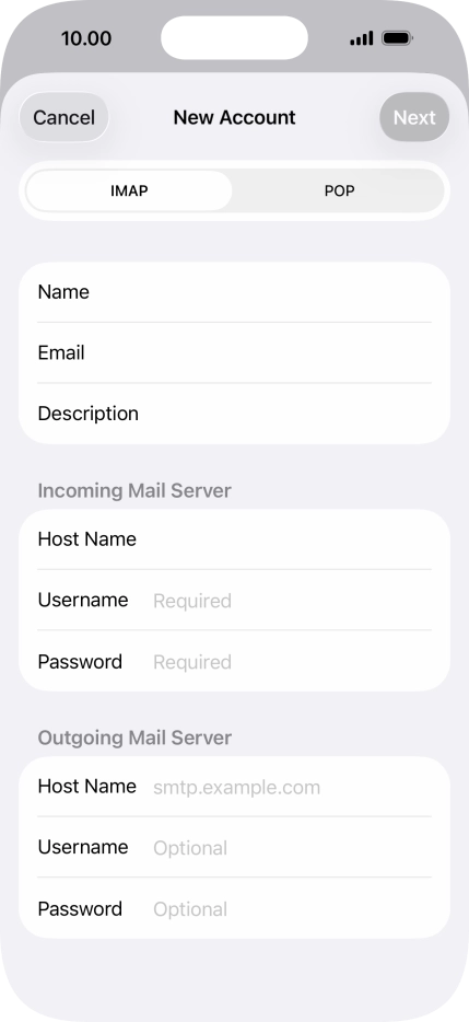 Press Username and key in mail.vodafone.ie. Press Username and key in mail.vodafone.ie.