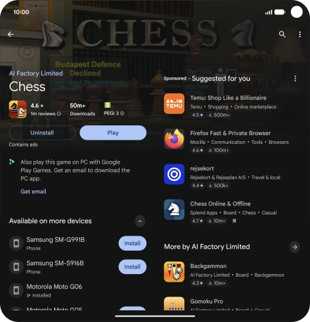 Press Uninstall. Press Uninstall.