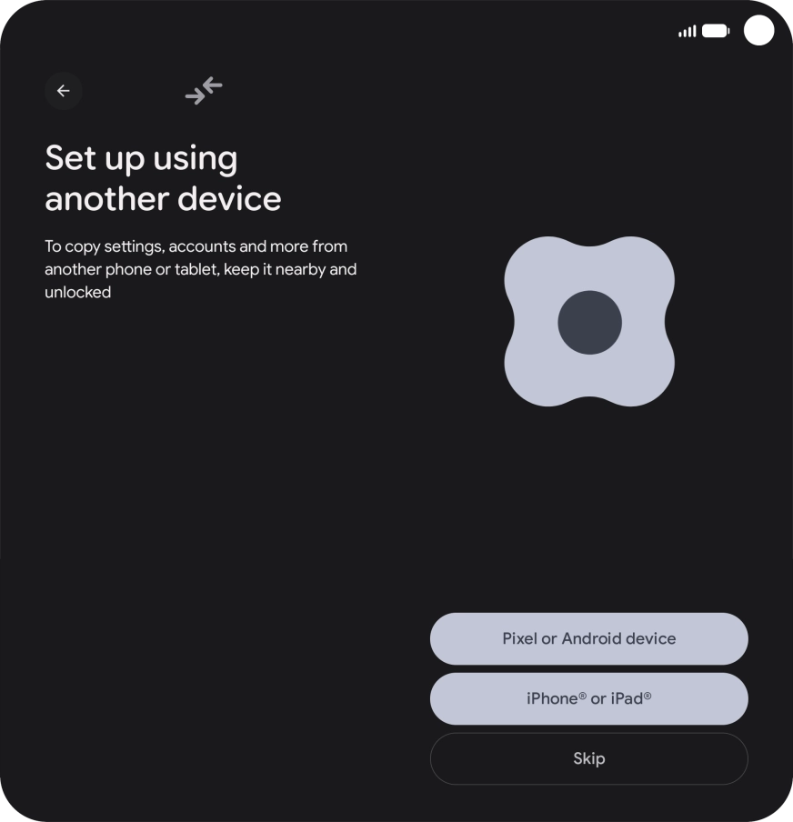 Press Skip. Press Skip.