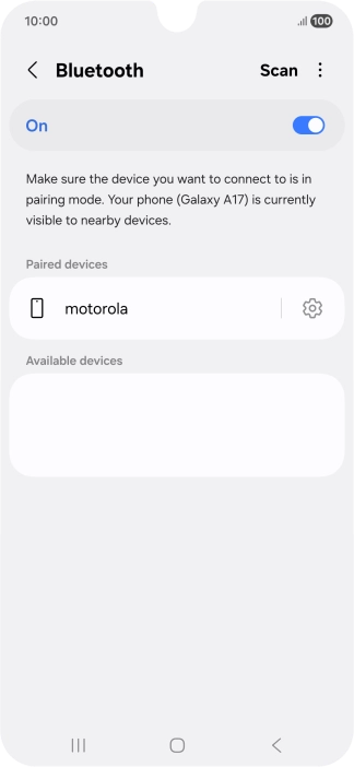Press the Home key to return to the home screen. Press the Home key to return to the home screen.