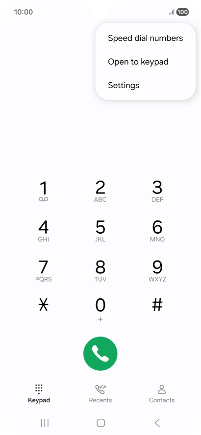 Press Settings. Press Settings.