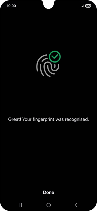 Press Done. Press Done.