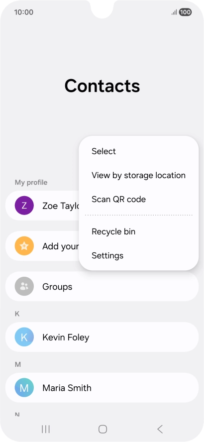 Press Settings. Press Settings.