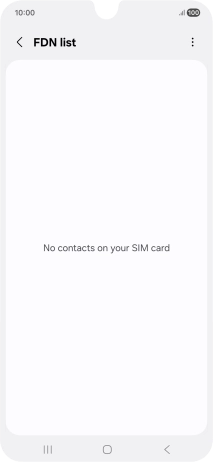 Press the menu icon. Press the menu icon.