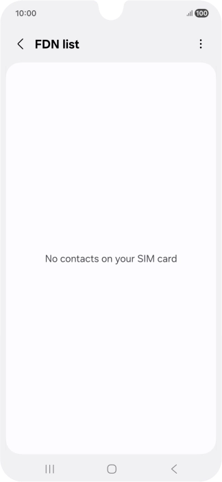 Press the menu icon. Press the menu icon.